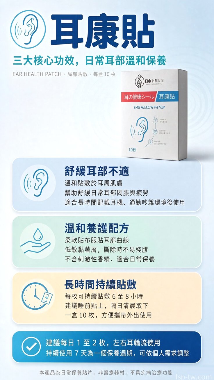 耳康貼產品介紹