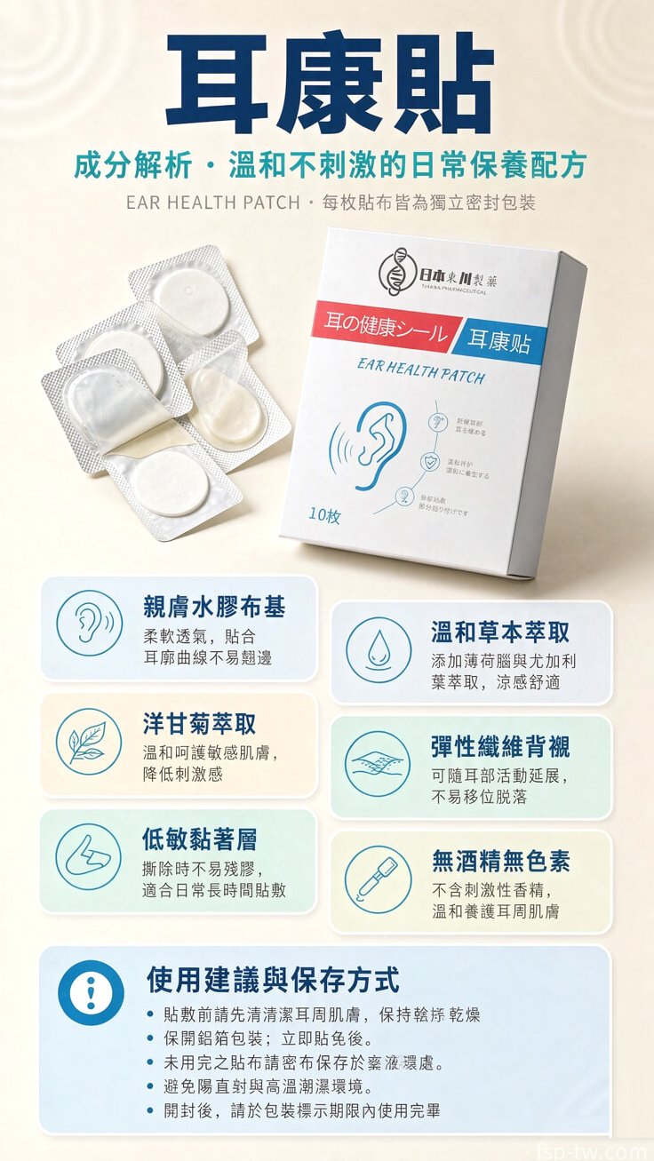 耳康貼產品介紹